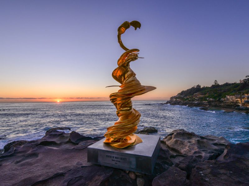 Sculpture by the Sea in Sydney.