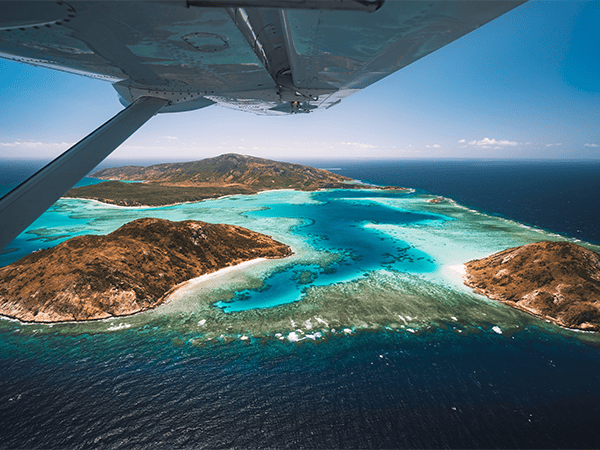 Lizard Island aerial view