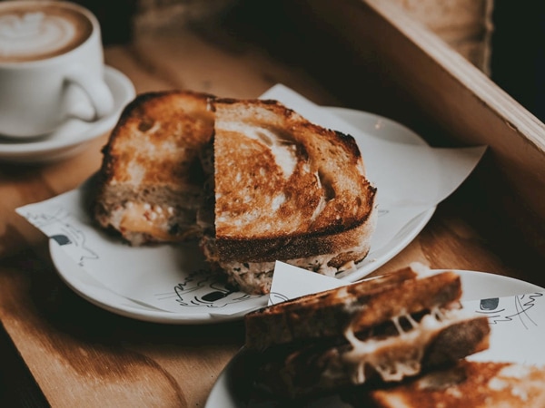 G’Day-Tiger toasted sandwiches