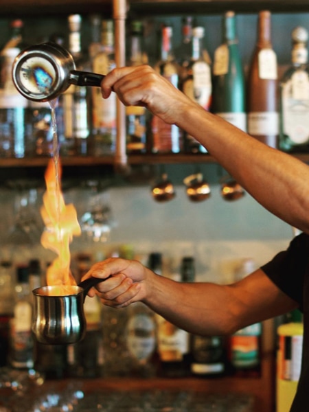 19XO cocktails being made