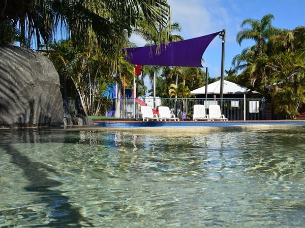 Big4 Holiday Park pool and playground