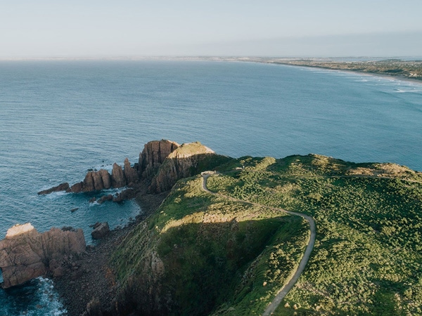 Cape Woolamai is the highest point of the island