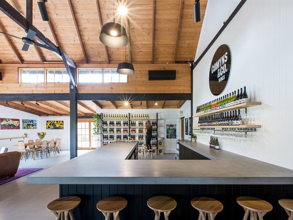 the interior of Comyns & Co, Hunter Valley