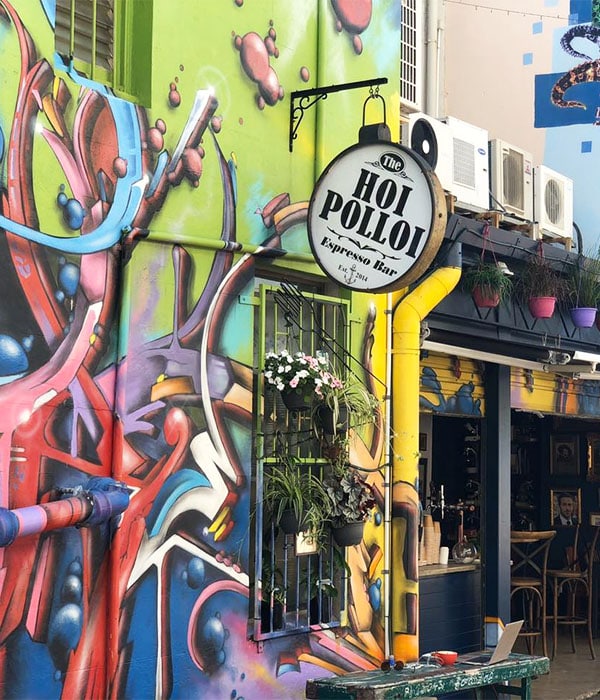 Hoi Paloi laneway facade