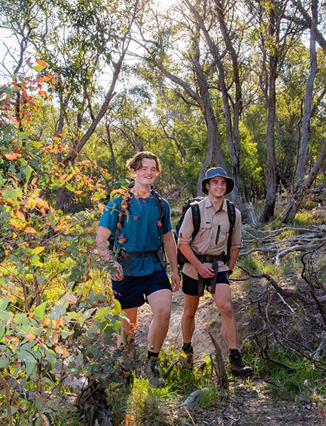 Aussie Bushwalking, Goulburn River National Park, NSW Australia