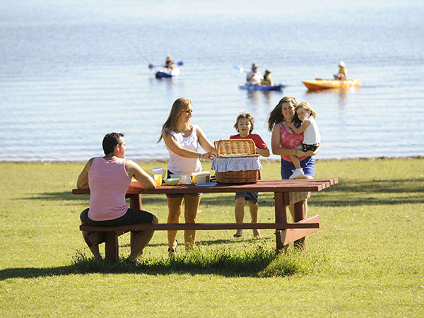Family picnic, Copeton Dam, NSW Australia