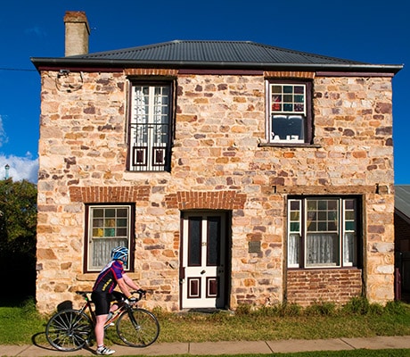 Road bike, Streets of Goulburn, NSW Australia