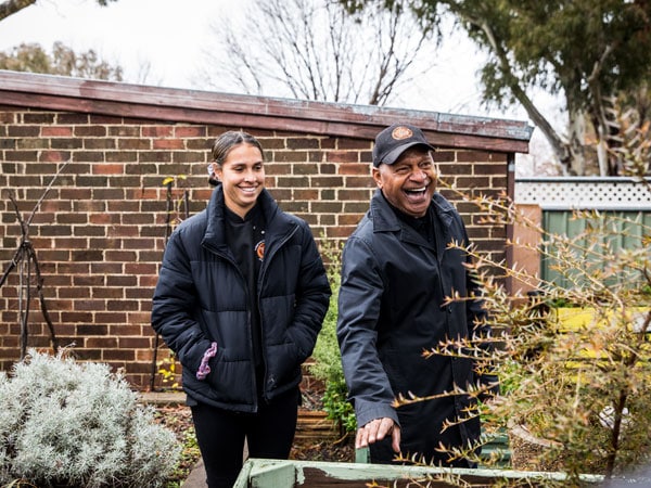 Gerald Power and co-worker Erin Naden
