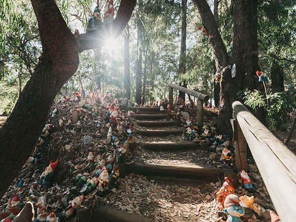 Quirky attraction, Gnomesville, Ferguson Valley Western Australia