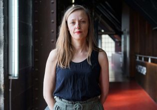 Canberra Glasswork's artistic director, Aimee Frodsham.