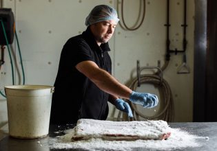 Marcus Boks dry cures bacon