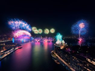 Fireworks at Sydney Harbour 2022