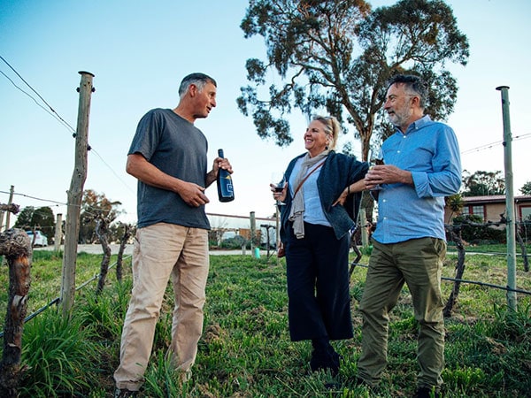 Vines tour, Renzaglia wines, Bathurst, NSW