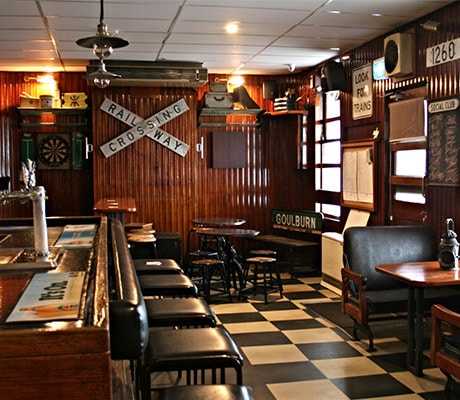 Dining area, Southern Railway Hotel, Goulburn, Australia