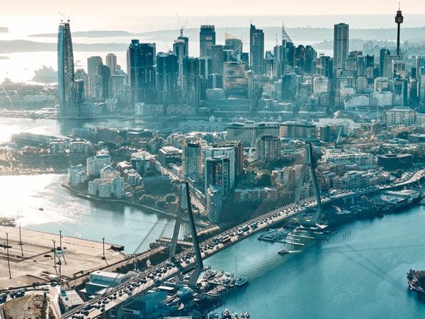 Sydney CBD skyline