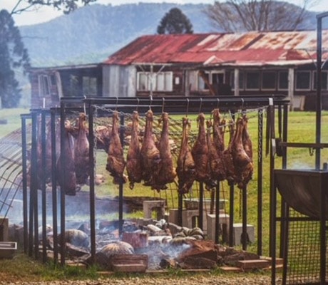 Weekend Fire Pit, Kenilworth Homestead, Terra Firma Dining, Sunshine Coast, Australia