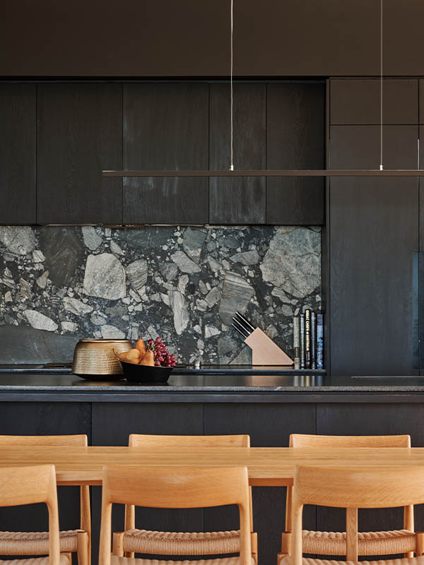 Kitchen area, Asgard House, Glasshouse Mountains, Queensland Australia