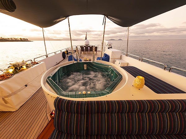 Jacuzzi, Phoenix One Superyacht, the Kimberleys and NT, Australia