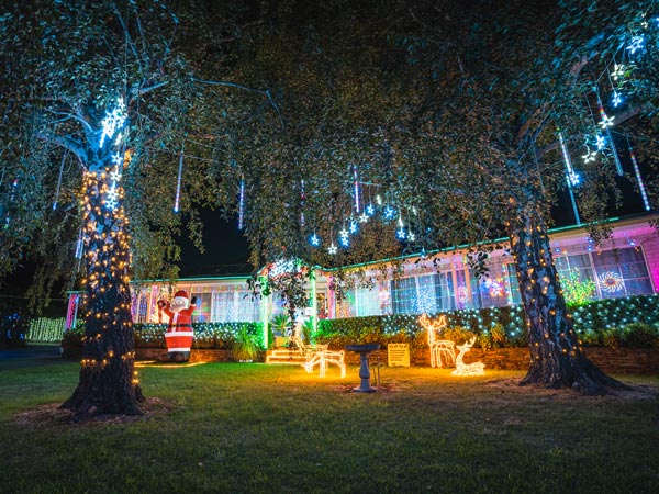 Lights of Lobethal in South Australia