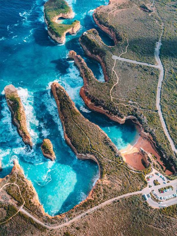 The beauty of the Great Ocean Road
