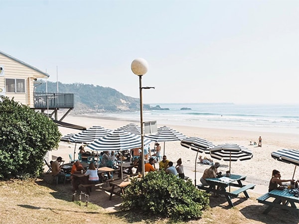 The Kiosk Yamba overlooking main beach