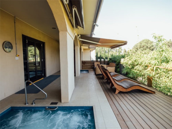 The luxurious Spa at Chateau Elan Hunter Valley