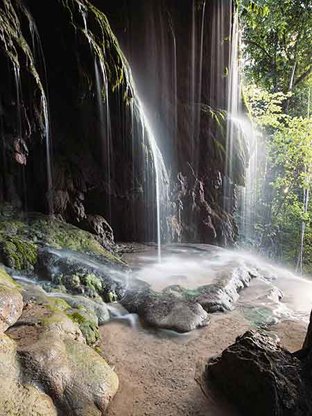 Tropical Waterfall, Christmas Island