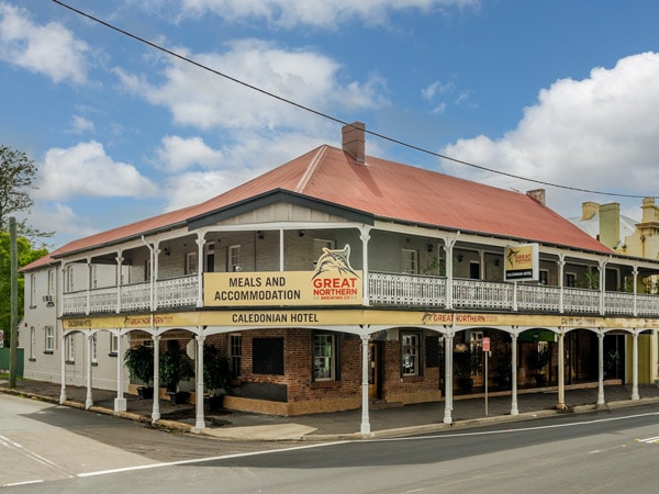 the exterior of The Caledonian Hotel