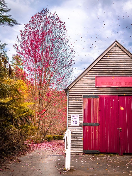 Fire station, Walhalla, Victoria, Australia