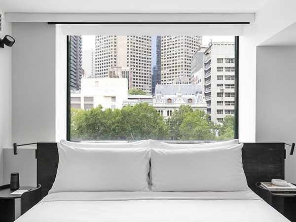 Room window, Lancemore Mansion Hotel, Victoria, Australia