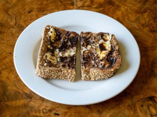 vegemite on toast