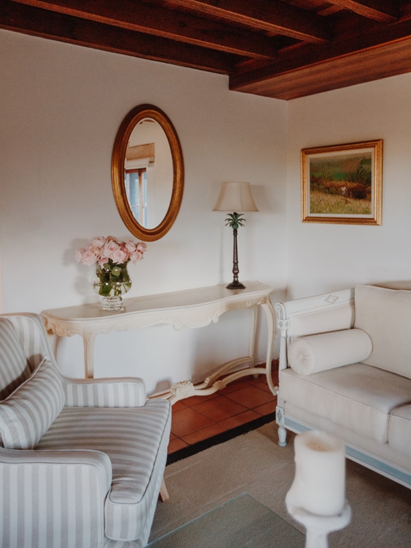 the French-inspired interior at Talits Estate Homestead