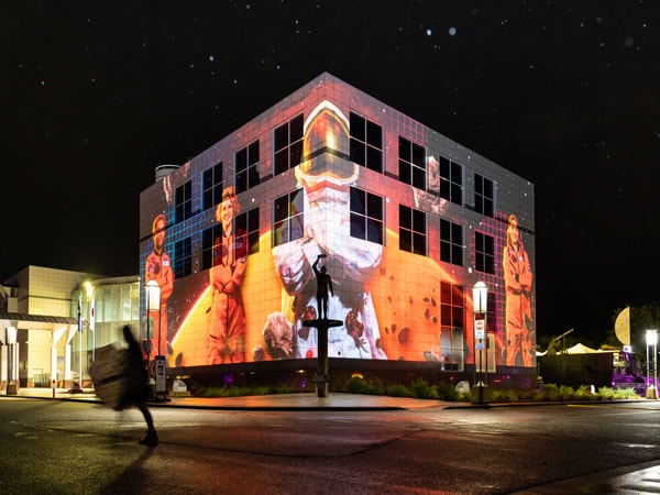Enlighten Festival in Canberra