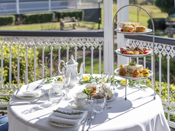 high tea at The Conservatory, Hunter Valley