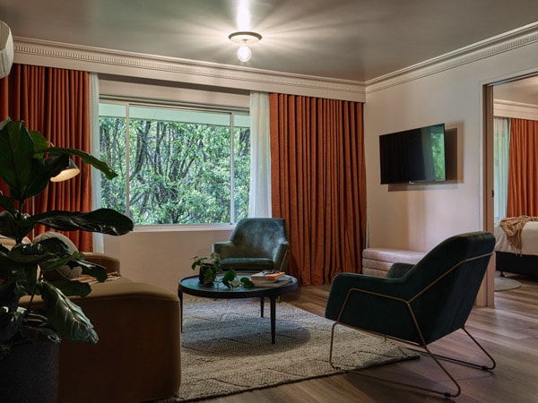 The two-bedroom suite at Kyah Boutique Hotel, Blackheath
