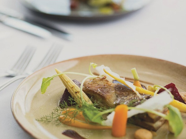 Food at The Mill Restaurant in Hunter Valley