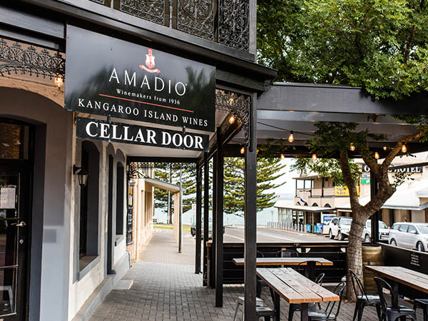 Exterior of Amadio Wines, Kangaroo Island, SA, Australia 