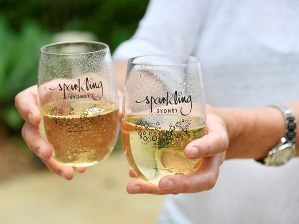 Sparkling Sydney event glasses