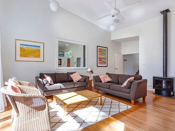 Living Room interiors, Gumbeachy Airbnb