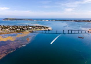 Phillip Island Bridge, Gippsland, VIC, Australia