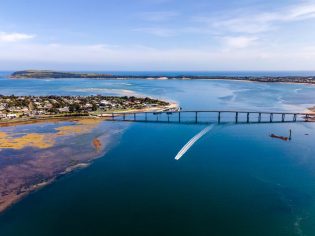 Phillip Island Bridge, Gippsland, VIC, Australia