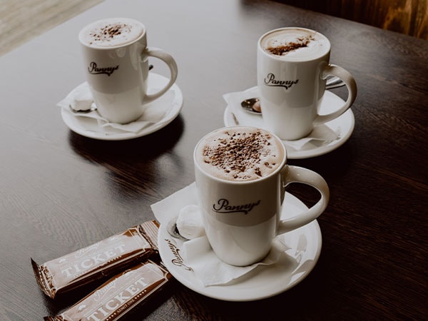 Hot chocolate at Phillip Island Chocolate Factory, Gippsland, VIC, Australia