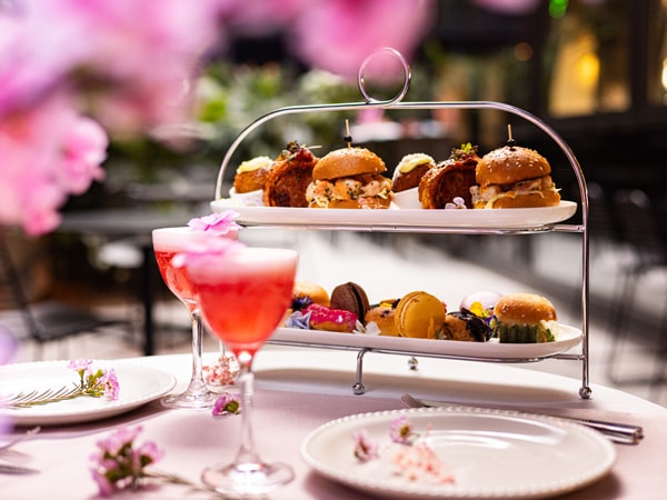 food and drinks at Solander Afternoon Tea