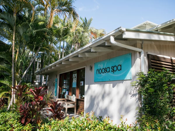 the exterior of The Noosa Spa