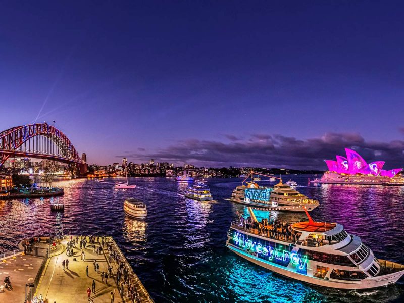 Captain Cook Cruises Vivid Lights Cruise