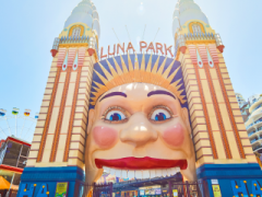 Entrance, Luna Park, Sydney, NSW, Australia