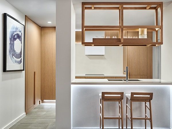 Kitchen of 3 bedroom villa, Sheraton Grand Mirage Resort, Gold Coast, Queensland, Australia