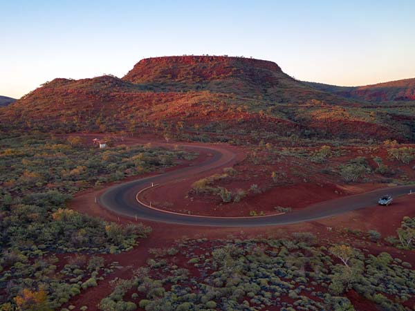 Karijini from Warlu Way, WA, Australia