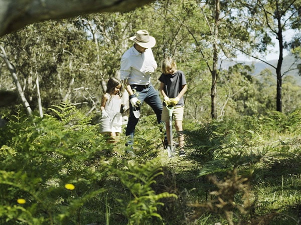 Conservation activities, One & Only Wolgan Valley, NSW Australia