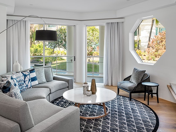 Living Room, Sheraton Grand Mirage Villas, Gold Coast, Australia